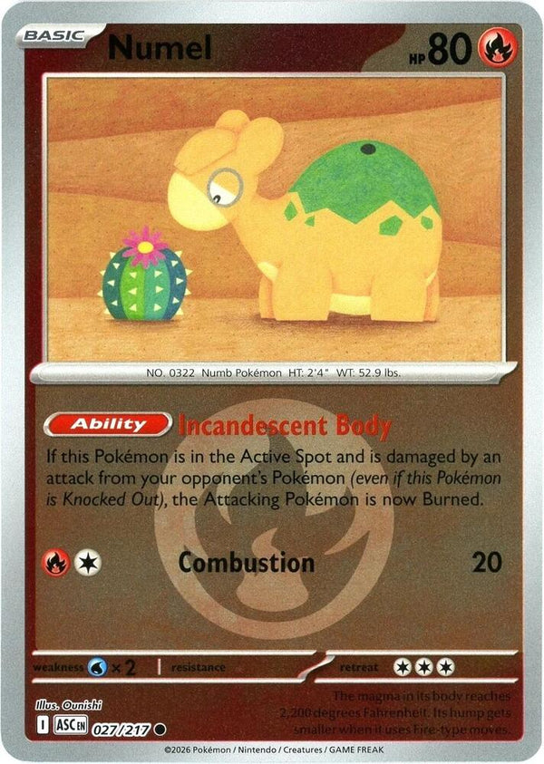 Numel (Energy Symbol Pattern) - 027/217 - Common