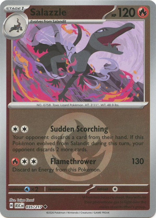Salazzle (Energy Symbol Pattern) - 035/217 - Uncommon