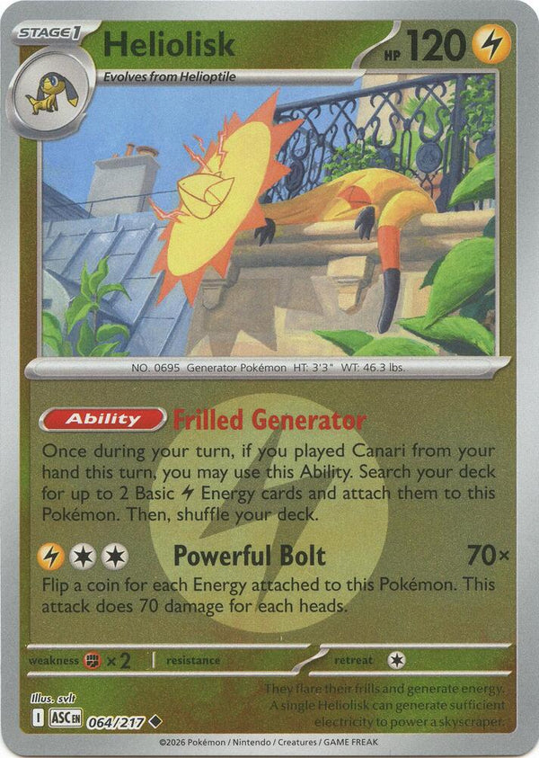 Heliolisk (Energy Symbol Pattern) - 064/217 - Uncommon