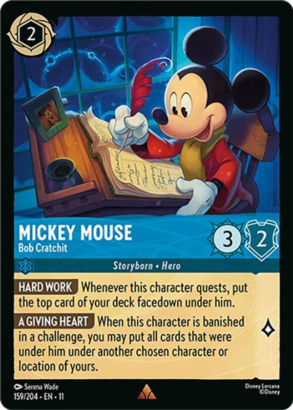 Mickey Mouse (Bob Cratchit) - 159/204 - Rare
