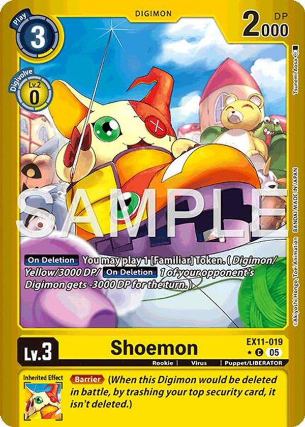 Shoemon (Limited Foil) - EX11-019 - Common