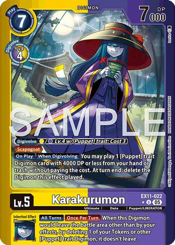 Karakurumon (Limited Foil) - EX11-022 - Uncommon