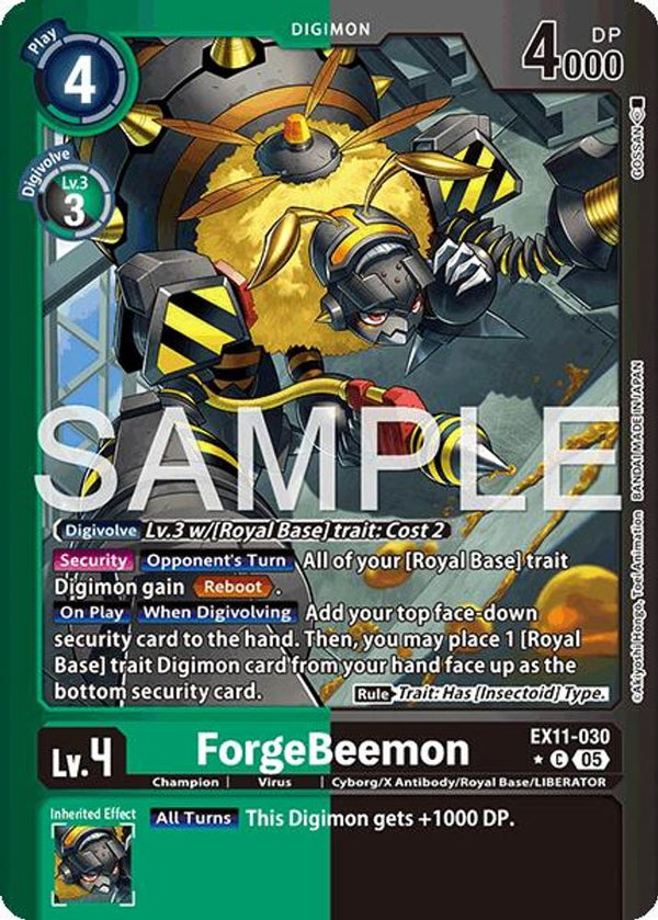 ForgeBeemon (Limited Foil) - EX11-030 - Common