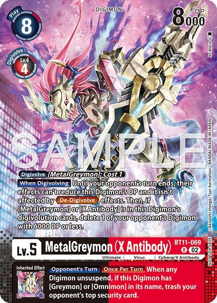 MetalGreymon (X Antibody) (Event Pack 9) - BT11-069 - Rare