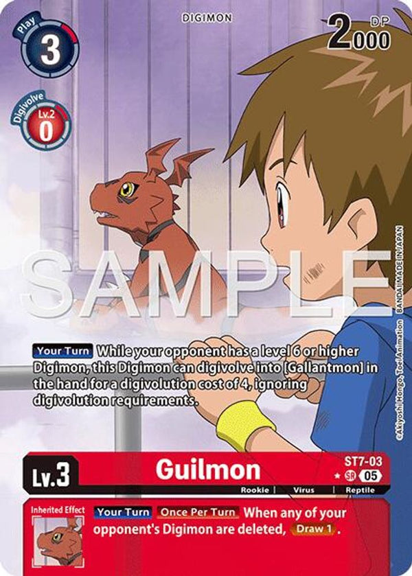 Guilmon - ST7-03 (Alternate Art) - ST7-03 - Super Rare