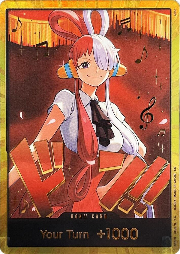 DON!! Card (Uta) (Gold) - DON!! - DON!!