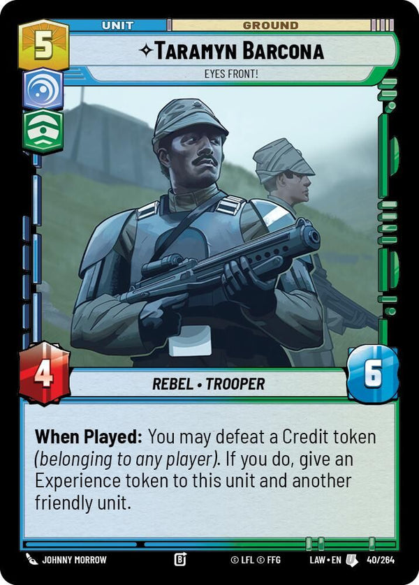 Taramyn Barcona - Eyes Front! - 40/264 - Uncommon