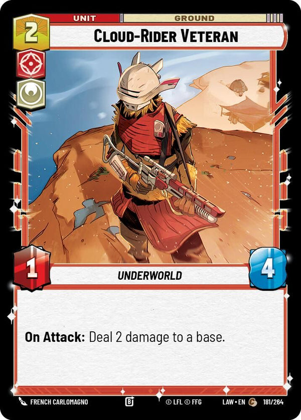 Cloud-Rider Veteran - 181/264 - Common
