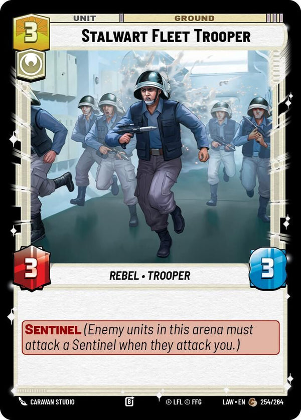 Stalwart Fleet Trooper - 254/264 - Common