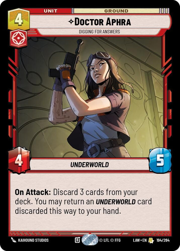 Doctor Aphra - Digging for Answers - 194/264 - Rare