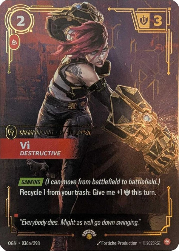 Vi - Destructive - 036a/298 - Promo