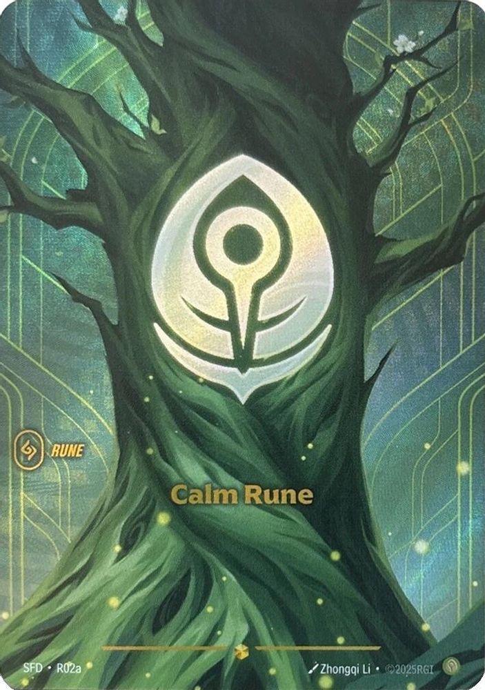 401 Games Canada - Calm Rune (Alternate Art) - R02a - Showcase