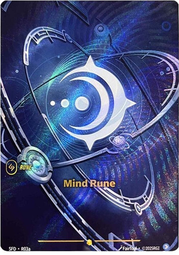 Mind Rune (Alternate Art) - R03a - Showcase