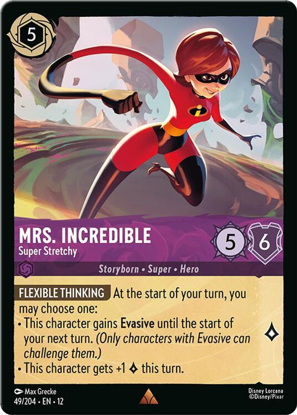 Mrs. Incredible (Super Stretchy) - 49/204 - Rare