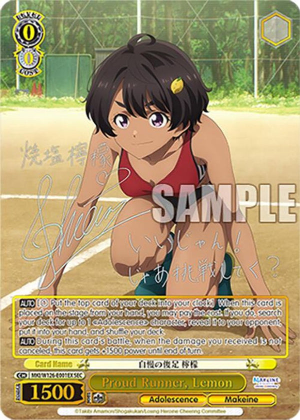 Proud Runner, Lemon (SEC) - MKI/W126-E001EXSEC - Secret Rare
