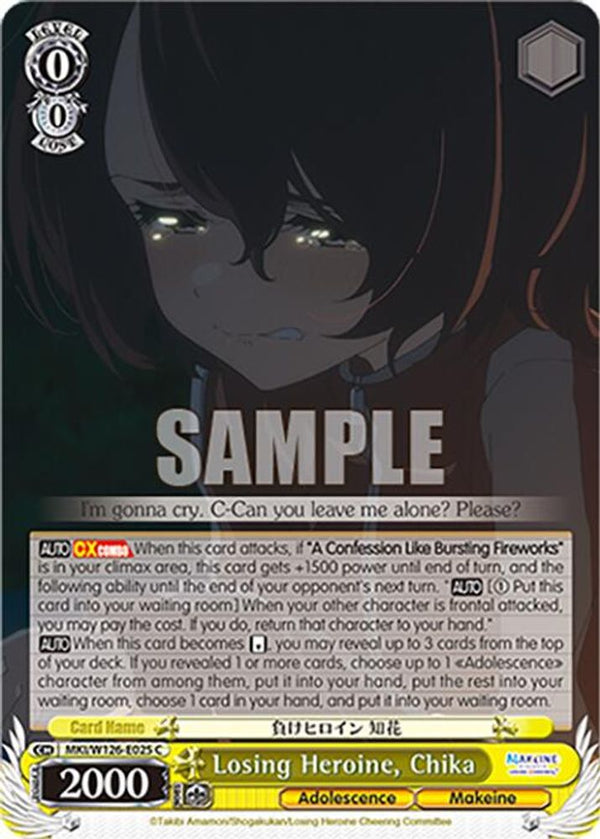 Losing Heroine, Chika - MKI/W126-E025C - Common