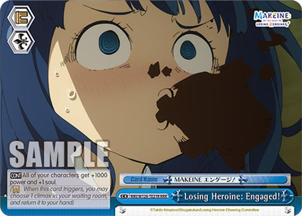 Losing Heroine: Engaged! (RRR) - MKI/W126-TE21RRRR - Triple Rare