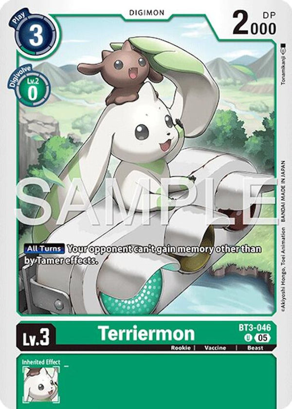 Terriermon (Block 5 Reprint) - BT3-046 - Uncommon