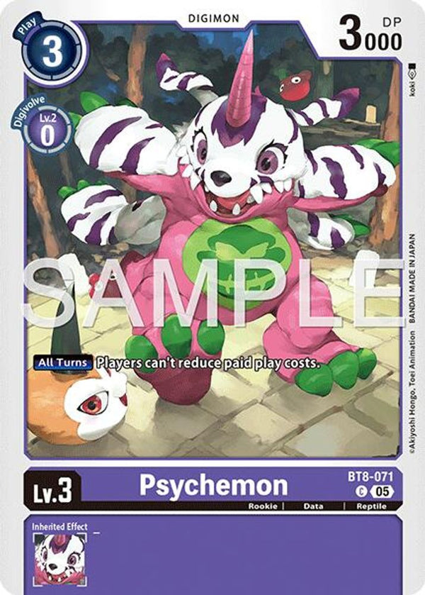 Psychemon (Block 5 Reprint) - BT8-071 - Common