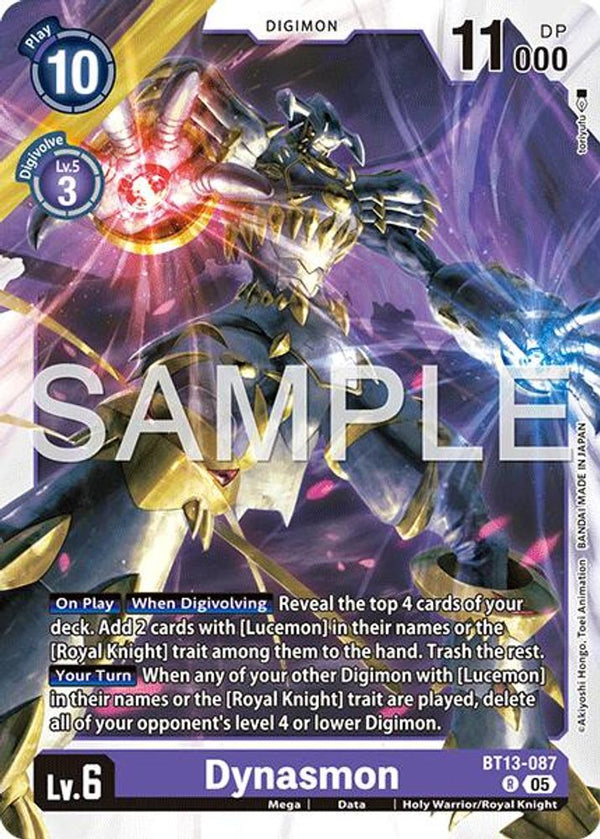 Dynasmon - BT13-087 (Block 5 Reprint) - BT13-087 - Rare