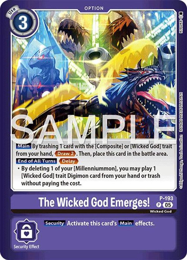 The Wicked God Emerges! - P-193 - (LM-07) - Promo