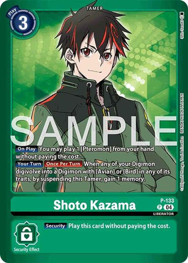 Shoto Kazama - P-133 - (LM-07) - Promo