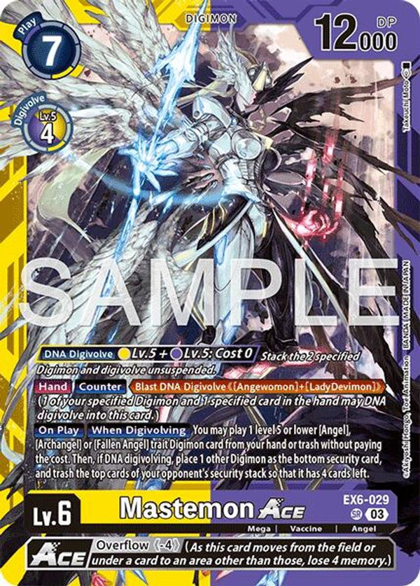 Mastemon ACE - EX6-029 - (LM-07 Reprint) - Super Rare