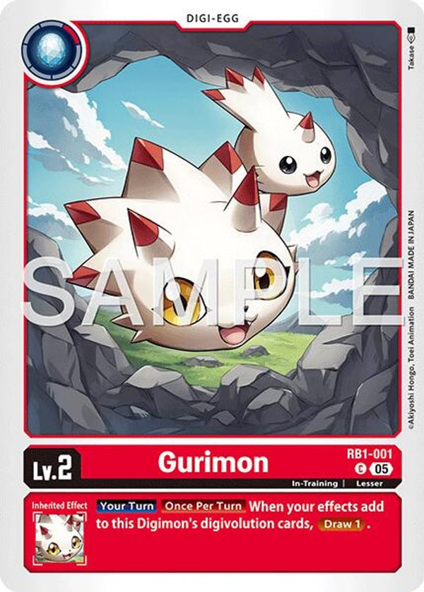 Gurimon (Block 5 Reprint) - RB1-001 - Common