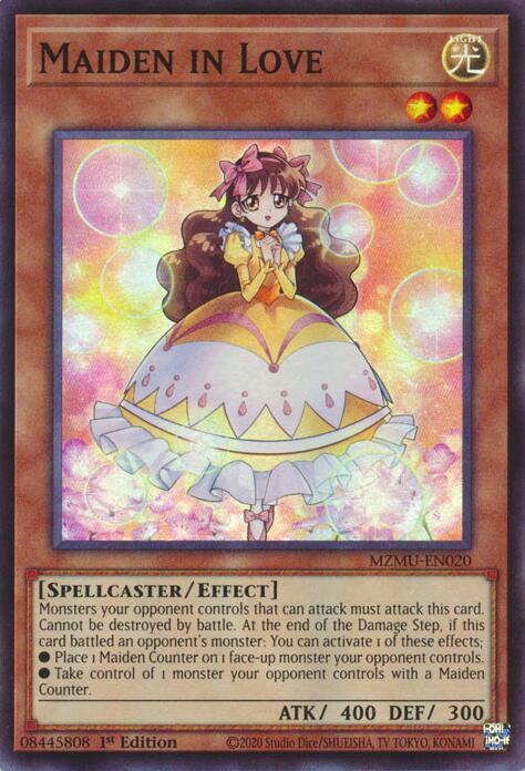 Maiden in Love - MZMU-EN020 - Super Rare - 1st Edition