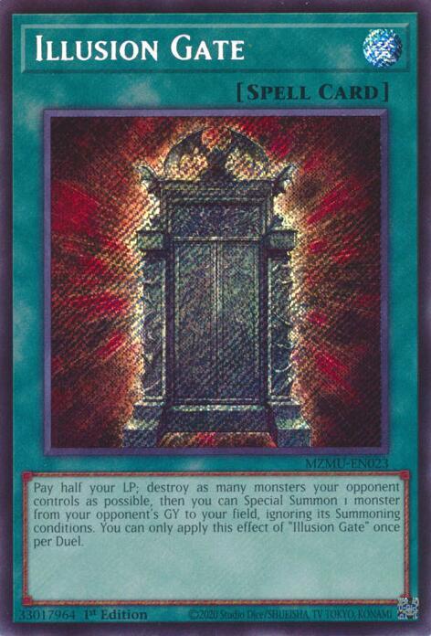 Illusion Gate - MZMU-EN023 - Secret Rare - 1st Edition