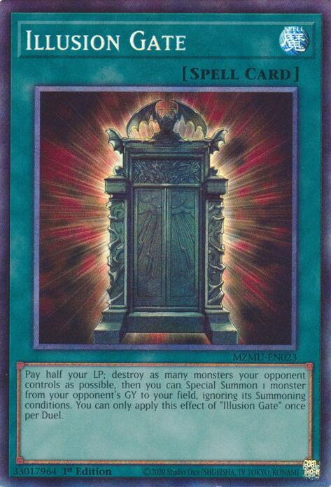 Illusion Gate (Collector's Rare) - MZMU-EN023 - Collector's Rare - 1st Edition