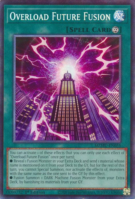 Overload Future Fusion (Collector's Rare) - MZMU-EN055 - Collector's Rare - 1st Edition