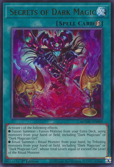 Secrets of Dark Magic - MZMU-EN069 - Ultra Rare - 1st Edition
