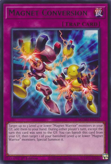 Magnet Conversion - MZMU-EN122 - Rare - 1st Edition