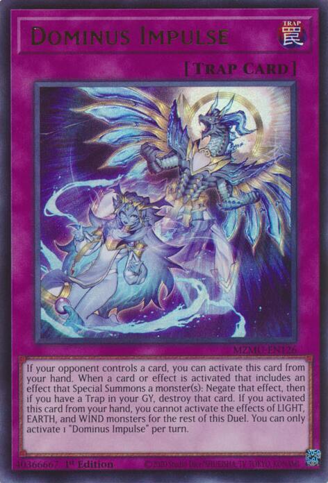 Dominus Impulse - MZMU-EN126 - Ultra Rare - 1st Edition