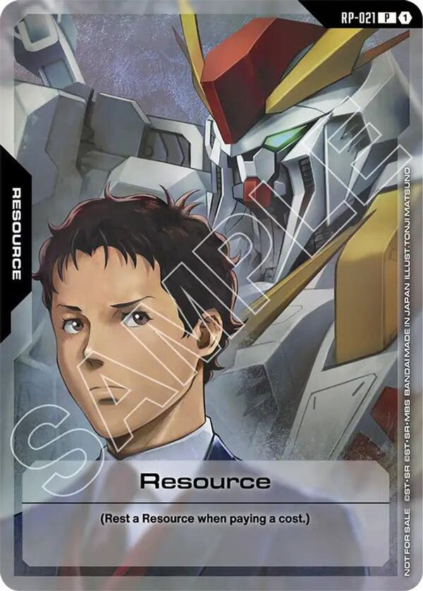 Resource (RP-021) (Mobile Suit Gundam: Hathaway's Flash) - RP-021 - Promo