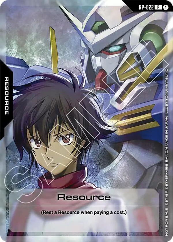 Resource (RP-022) (Mobile Suit Gundam 00) - RP-022 - Promo