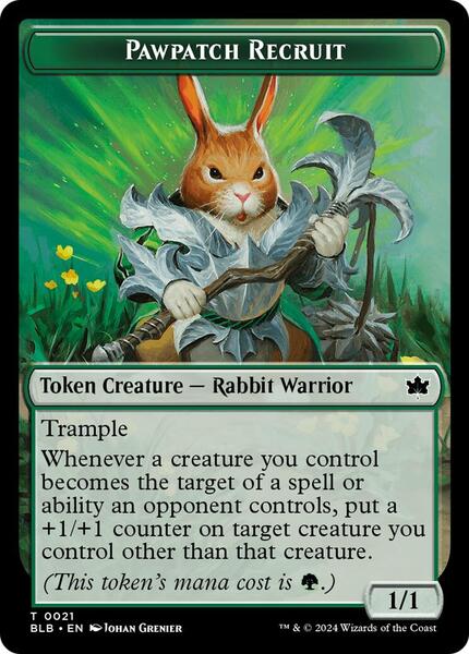 Pawpatch Recruit // Map Token (TBLB)