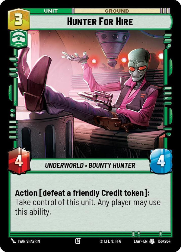 Hunter for Hire - 156/264 - Uncommon