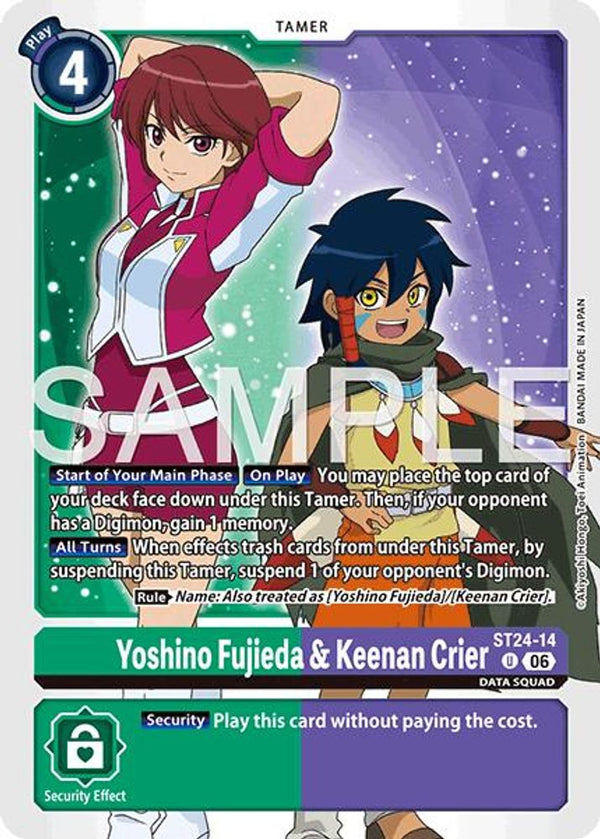 Yoshino Fujieda & Keenan Crier - ST24-14 - Uncommon