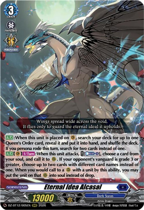 Eternal Idea, Alcasal - DZ-BT12/005EN - Triple Rare