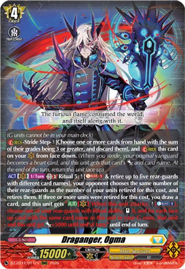 Draganger, Ogma - DZ-BT12/011EN - Triple Rare