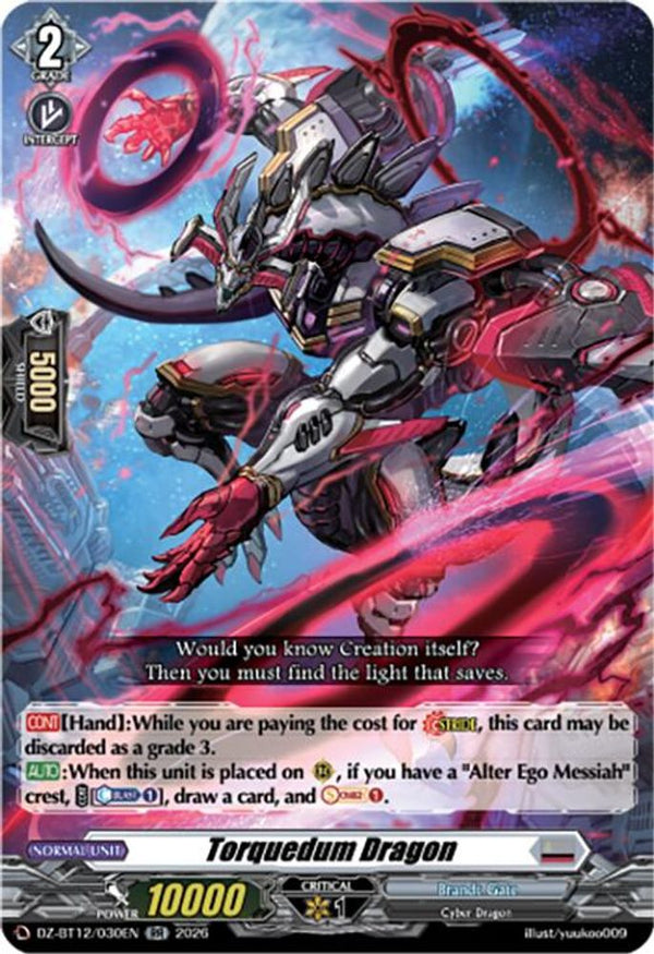 Torquedum Dragon - DZ-BT12/030EN - Double Rare