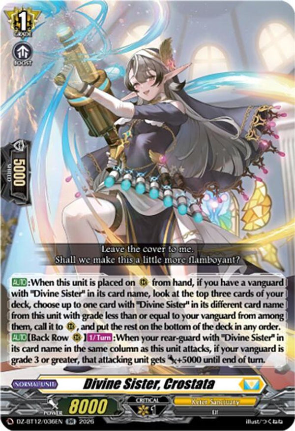 Divine Sister, Crostata - DZ-BT12/036EN - Double Rare