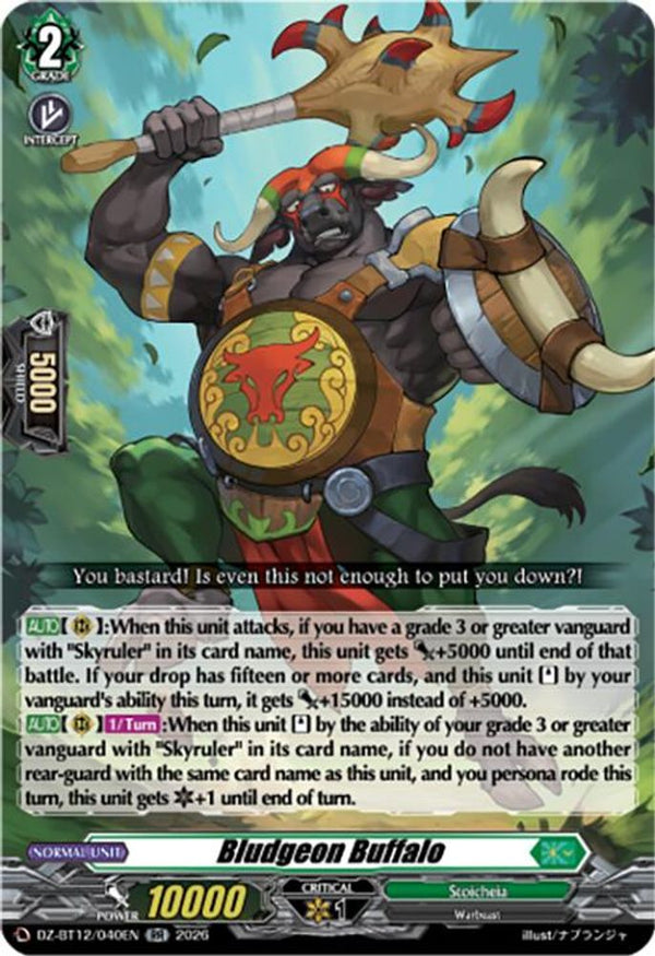 Bludgeon Buffalo - DZ-BT12/040EN - Double Rare