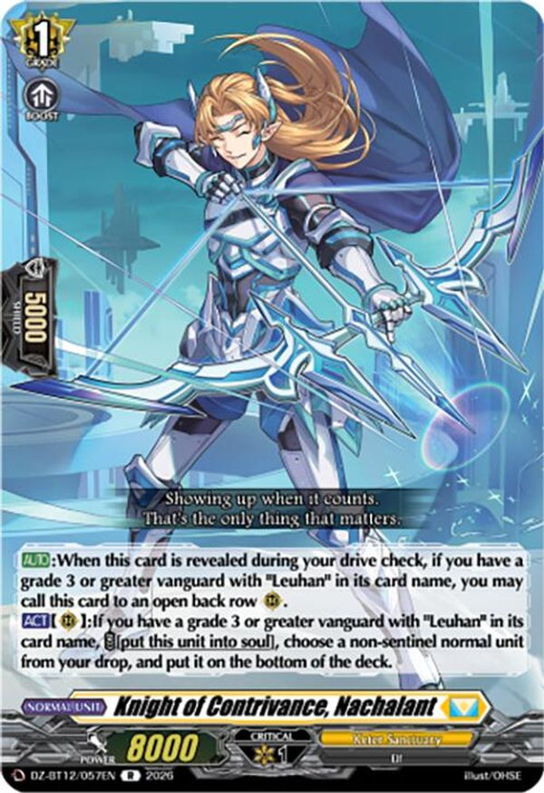 Knight of Contrivance, Nachalant - DZ-BT12/057EN - Rare