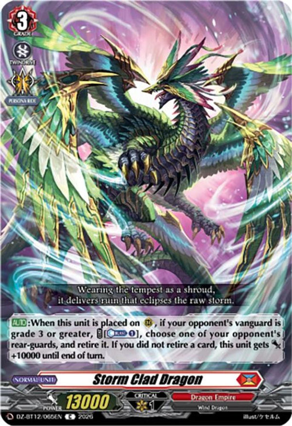 Storm Clad Dragon - DZ-BT12/065EN - Common