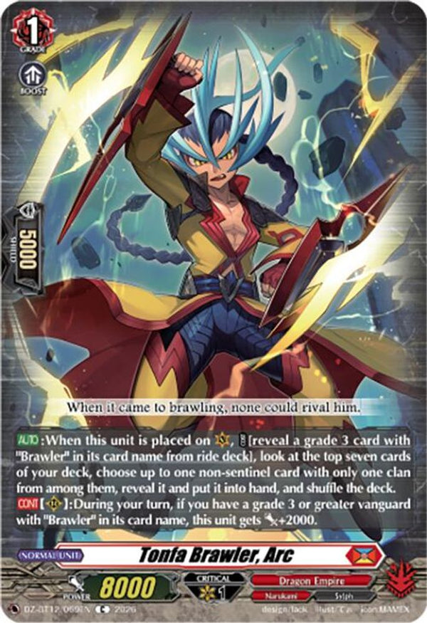Tonfa Brawler, Arc - DZ-BT12/069EN - Common