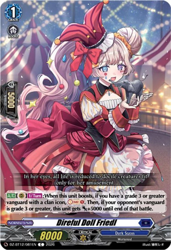 Direful Doll Friedl - DZ-BT12/081EN - Common