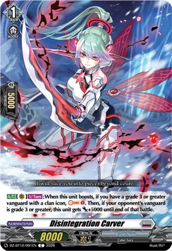 Disintegration Carver - DZ-BT12/091EN - Common